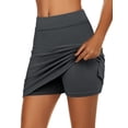 thumbnail image 3 of Ekouaer Women's Everyday Skort with Built-in Shorts Any Activities Light Summer Skirts Workout Gym, 3 of 6