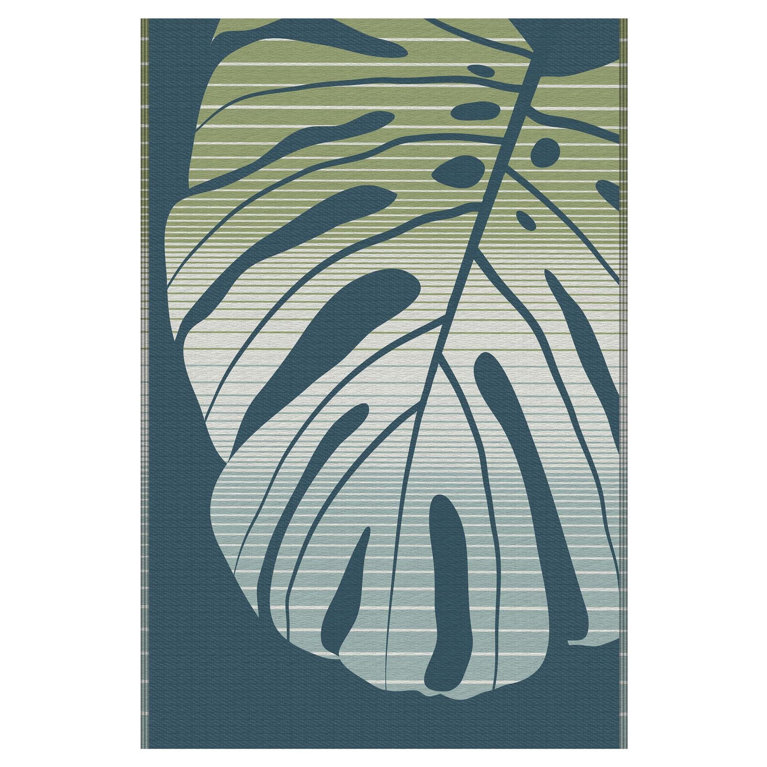 Dalecroft Green Leaf Reversible Polyweave Outdoor/Beach Mat - Walmart.ca