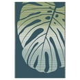 thumbnail image 1 of Dalecroft Green Leaf Reversible Polyweave Outdoor/Beach Mat, 1 of 6