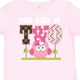 thumbnail image 4 of Inktastic 2nd Birthday Cute Owl 2 Year Old Girls Toddler T-Shirt, 4 of 5