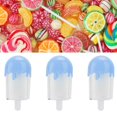thumbnail image 1 of Tarros de Dulces, Tarros de Plástico para Dulces para Bufé de Dulces, Forma de Helado, 12 piezas, suministros para fiestas de bodas, contenedor de plástico para proyectos de, 1 of 7