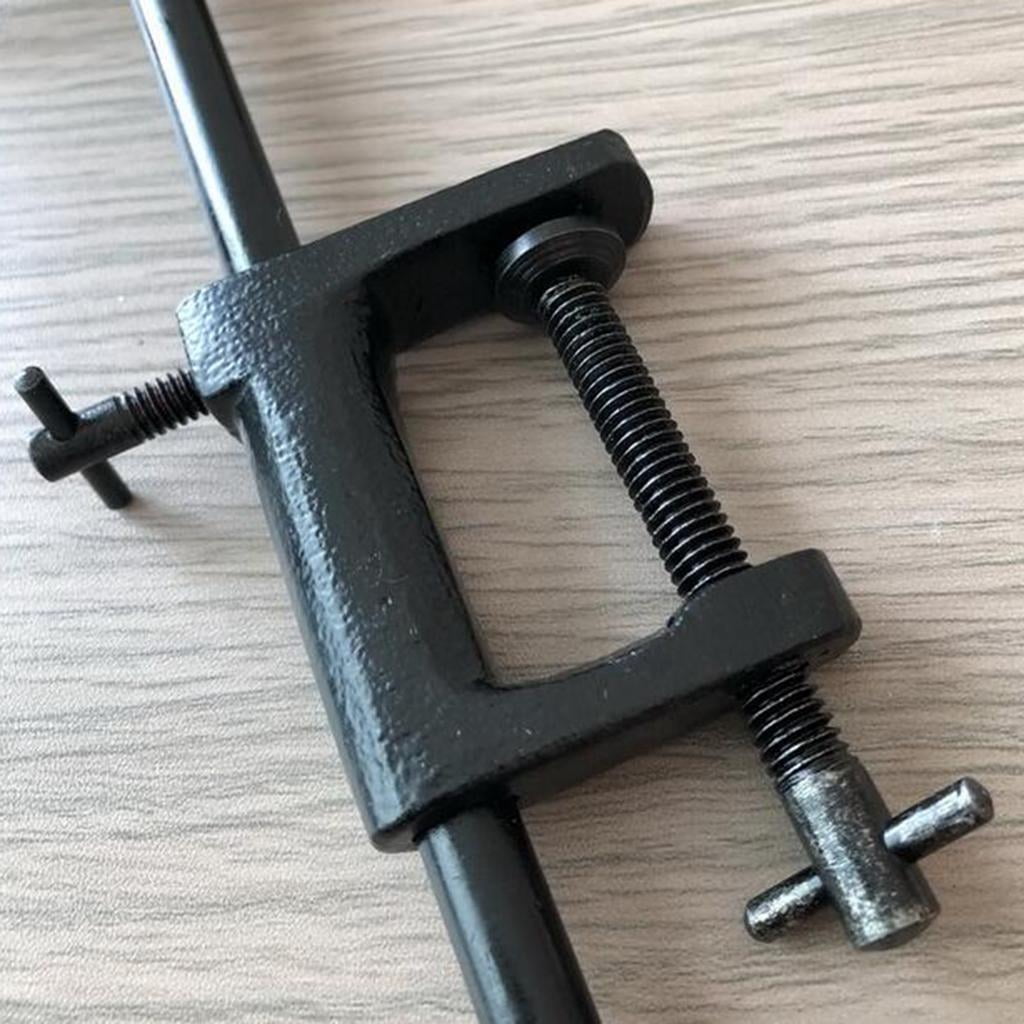 harayaa Gazechimp Stainless Steel Mini Fly Tying Vise C-Clamp Rotary Vice Tier For Tying
