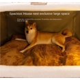 thumbnail image 5 of ZZ Winter Dog Three-dimensional Bear Curved Room Medium and Small Warm Thickened Windproof Cat Litter Large Dog Pet Supplies, 5 of 6