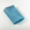 thumbnail image 4 of Graciella Fringed Stone Washed Linen Napkins, 20-inch Square, Set of 4, 4 of 8