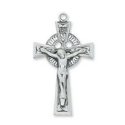 McVan L5A Sterling Silver Crucifix Pendant