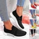 thumbnail image 1 of Zapatos sin cordones con suela ortopédica Zapatillas de deporte de moda para mujer Zapatillas de plataforma para mujer Zapatos para caminar, 1 of 4