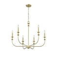 thumbnail image 4 of Millennium Lighting  Savanne 6/12 Chandelier Ceiling Light 6 - Vintage Brass, 4 of 5