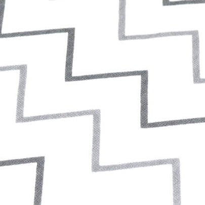 American Baby Company 100% Natural Cotton Fitted Mini Crib Sheet 38" x 24" - Soft & Breathable Small Nesting Portable Crib Sheet, Fits Pack N Play Mattresses, Gray Zigzag, for Boys & Girls