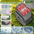 thumbnail image 3 of NOCOEX 22L Cooler Backpack with 20H Cooling & Bottle Opener, 28 Cans Insulated Backpack Coolers for Adults, Ideal for Camping Hiking Beach Picnic Fishing, 3 of 8