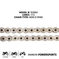 thumbnail image 3 of Niche Sprocket Chain Set for Kawasaki KX125 12/48T 520 Motorcycle MK1003556, 3 of 8