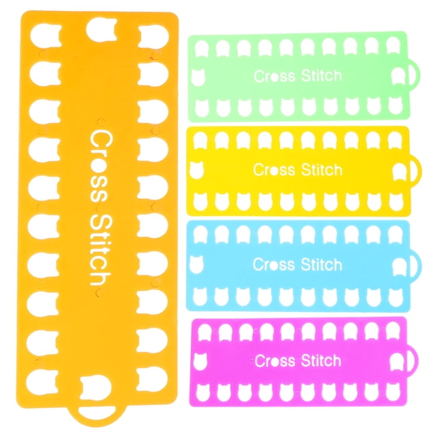 SHISUYAN 5 Pcs Organiseur de Fil Brodé Support de Fil de Point de Croix Outil de Rangement (Couleur Aléatoire)