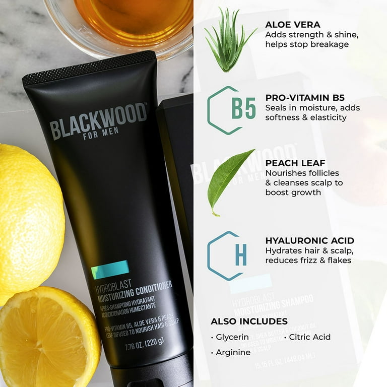 Blackwood For Men Hydro Cleanse Complete Set, Shampoo, Conditioner