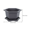thumbnail image 2 of OFFIGAM Flower Plant Container Plastic for Outdoor Gardening with Simple Design, 2 of 8