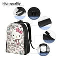 thumbnail image 5 of Hello Kitty Backpack, Travel Laptop Backpack, Water Resistant College School Computer Bag, Durable Daypack, Fit 16 Inch Notebook, 5 of 8