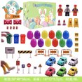 thumbnail image 2 of Calendario de Adviento de Navidad, calendario de cuenta regresiva de Pascua, caja ciega, bricolaje, desmontaje, divertido juego de juguetes de ventilación y descompresión, huevo de Pascua de dibujos a, 2 of 5