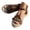 B, variant on Women Wedge Sandals Woven Strappy Dressy Beach Shoes Summer Outdoor Comfortable Walking Slide Sandal Beige Size 6