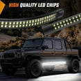 thumbnail image 4 of Nilight 2Pcs 70" LED Running Lamp/Flashlight/Walking Light 1125 for Trucks, Cars and Pickup Trucks Side Flashlight Warning Light Attention Safety Light, 4 of 6