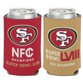 thumbnail image 3 of WinCraft San Francisco 49ers 2023 NFC Champions 12oz. Can Cooler, 3 of 3
