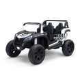thumbnail image 2 of KingToys White XXL Dune Buggy XR 24V/180W Ride-On Buggy, Brushless Motor, Inflatable Tires, Without RC, 2 of 4