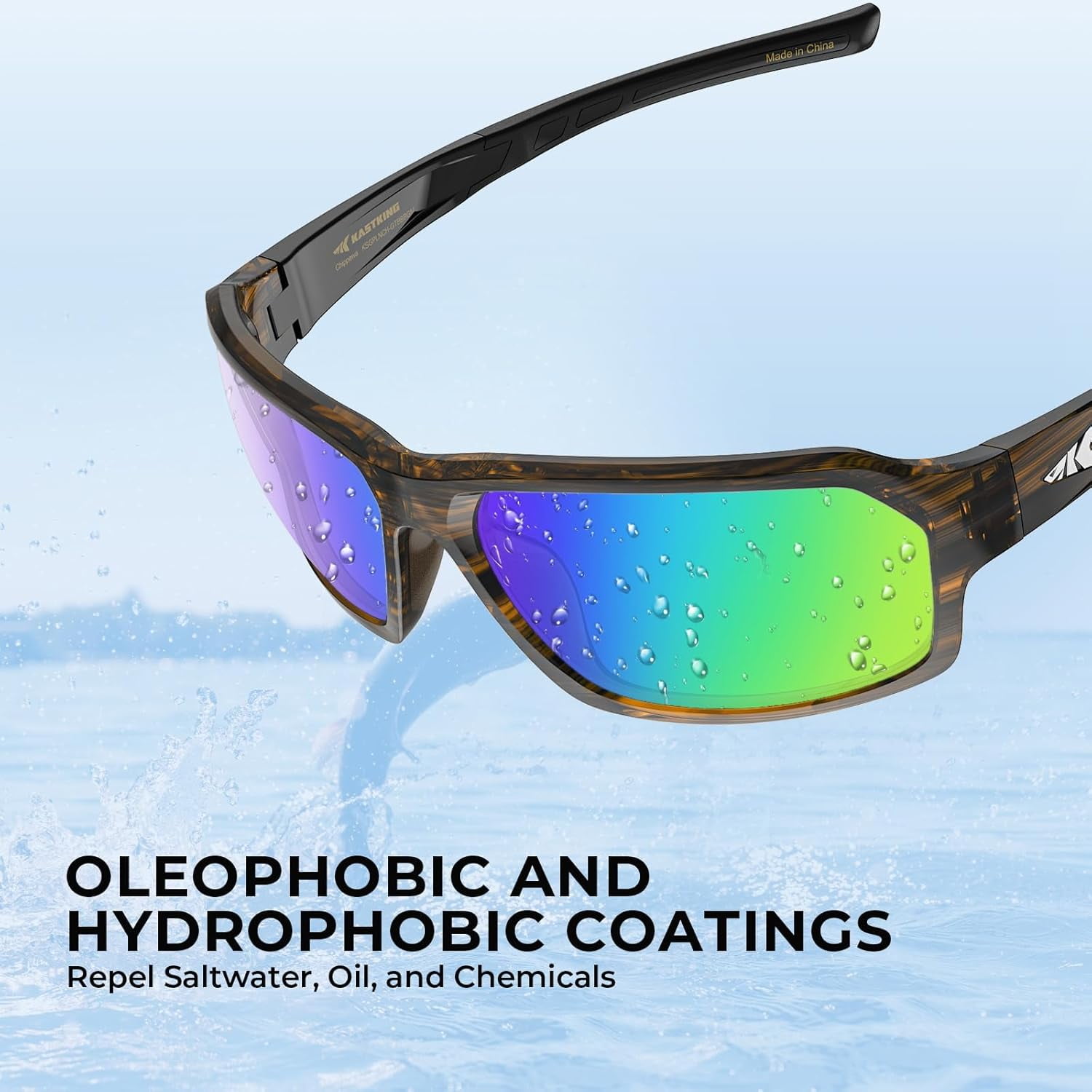 KastKing Chippewa Polarized Fishing Sunglasses, UV400 TAC Lenses