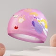 thumbnail image 4 of LJNYFDC Unisex Swimming Hats Kids Swimming Hats 4Pcs Quick Dry High Elastic Non Slip Seamless Fit Cartoon Pattern Protective Nylon Stretchy Cute Swim Caps, 4 of 6