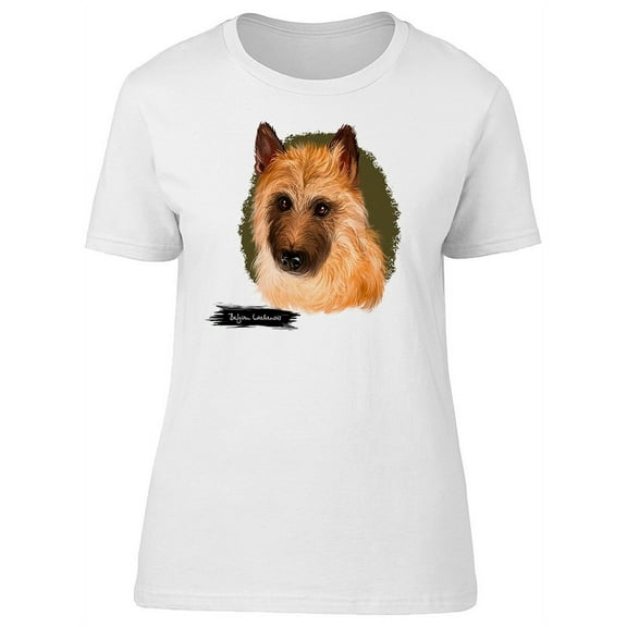 Belgian Laekenois Dog T-Shirt Women -Image by Shutterstock, Female XX-Large