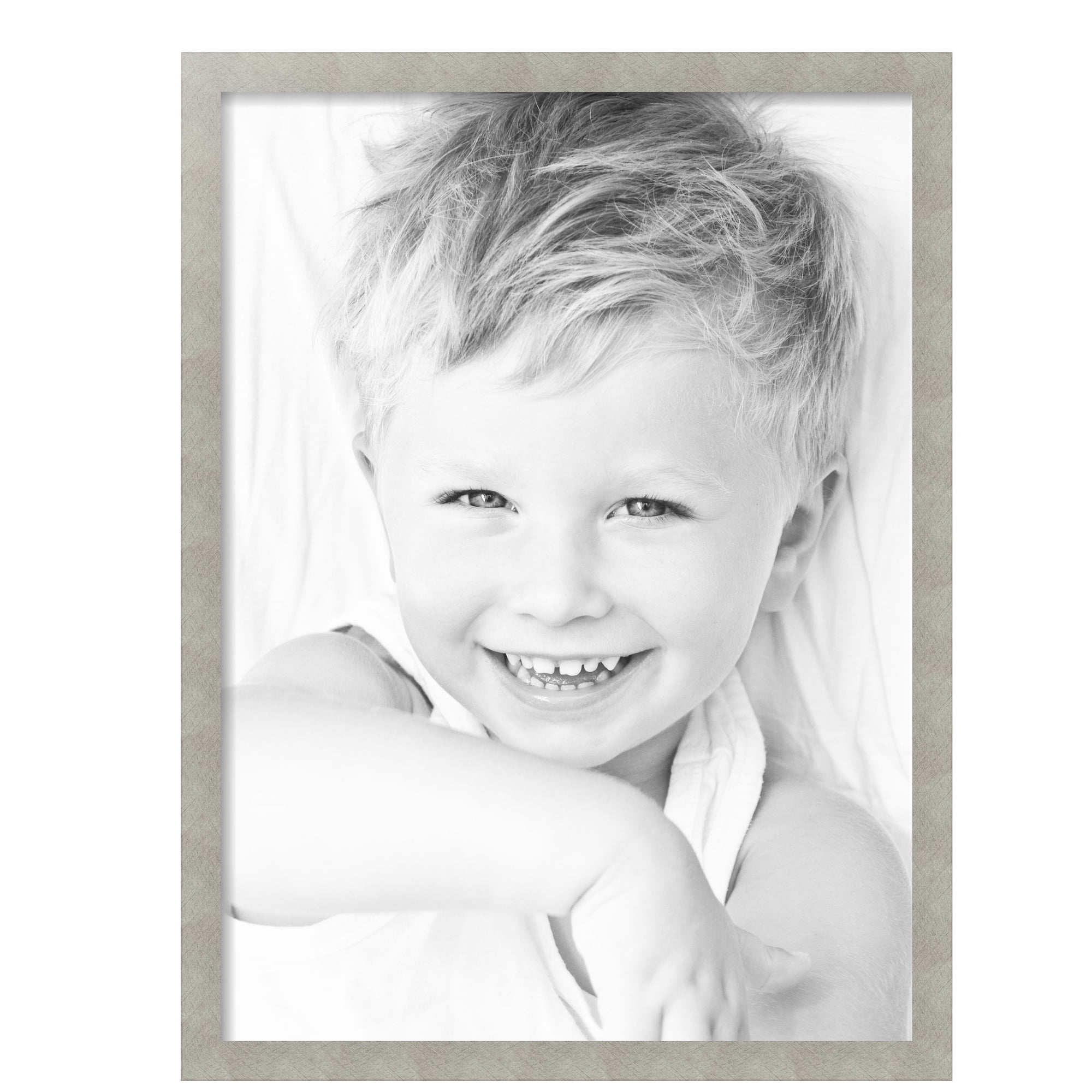 ArtToFrames 22" x 30" Classic Silver Picture Frame, 22x30 inch Gray MDF Poster Frame (WOM-4499), 4 Pack