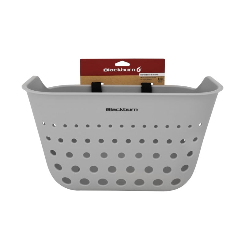 Blackburn Bike Basket, Recycled Plastic, Gray