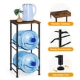 thumbnail image 3 of Organizador Portabotellas de Agua BTY para Garrafón de 19L Marrón, 3 of 7