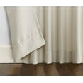 thumbnail image 3 of No. 918 Farrell Semi-Sheer Tab Top Curtain Panel40" x 63", Ecru, 3 of 6
