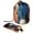 Multicolor 10, variant on PhooArto Large Barrel Drawstring Makeup Bag, Galaxy Cute Kittens Cherries Travel Cosmetic Bag Portable Make Up Organizer Bag