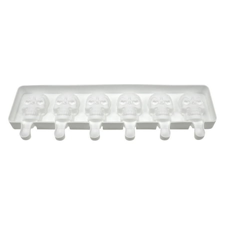 

Cake Mould Halloween Skull Ice Cream Silicone Mould Chocolate Cheese Stick Ice Cream Popsicle Popsicle Sharpener
