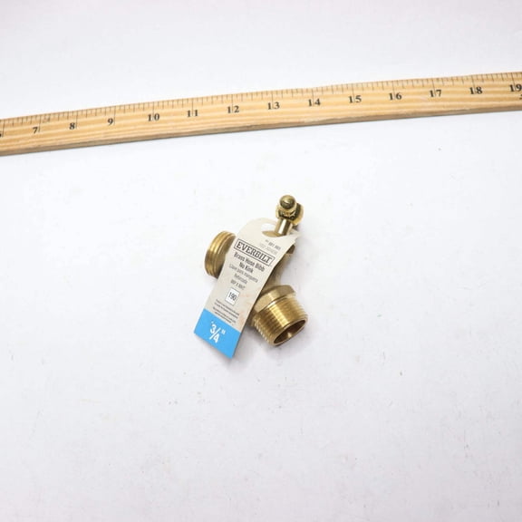 3/4 in. MIP Brass No-Kink Hose Bibb Valve