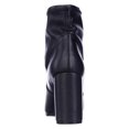 thumbnail image 5 of Womens Seven Dials Teresa Block Heel Stretch Booties, Black, 5 of 6