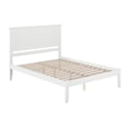 thumbnail image 4 of Nantucket King Solid Wood Platform Bed in White, 4 of 14