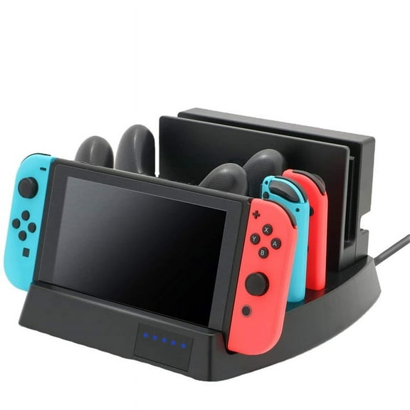 Charger Charging Dock Stand For Nintendo Switch Joy-Con Pro Controller
