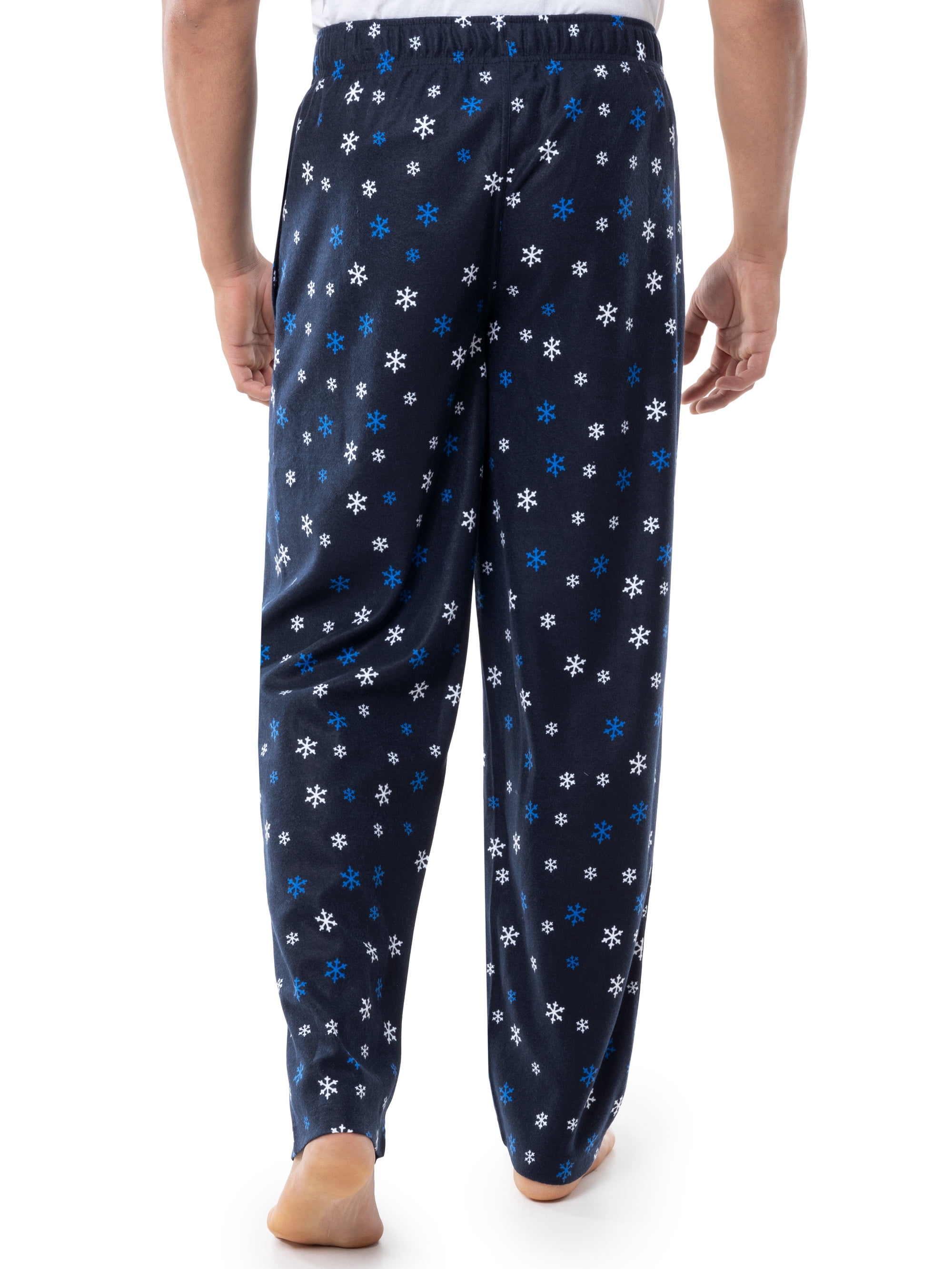 Fruit of the Loom Men's Matte Fleece Holiday Print Pajama Pants, Sizes S-5XL