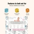 thumbnail image 2 of Dream on Me Joyful Blooms Breathable Crib & Toddler Foam Mattress, 2 of 7