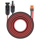 thumbnail image 1 of Adaptador de conector XT60I-F hembra a conector solar con cable de extensión de 2 m, 1 of 5