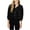 Black, variant on Hvyesh Velour Shirt for Women Button Down Tunic Tops Long Sleeve Velvet Shirt Dressy Work Shirt Blouse