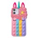 thumbnail image 1 of Unicornio Arco Iris Apple Iphone Funda Silicona Suave Cubierta Fidget Toys #yg, 1 of 5