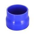 thumbnail image 1 of 89-102mm 3,5"-4" ID Recto Acoplador Silicona Manguera Azul para Coche, 1 of 1