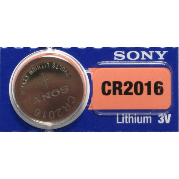 Sony CR2016 3 Volt Lithium Coin Watch Batteries (4 Batteries)