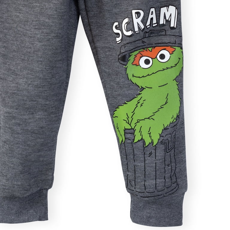 Sesame Street Toddler 3-Pack Fleece Jogger Pants photo 7