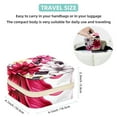 thumbnail image 5 of Ink plant Travel Portable Square Jewelry Display Necklace Organizer Storage Box, 5 of 6
