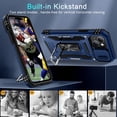 thumbnail image 4 of Funda de teléfono DEERLAMN para iPhone 15 de 6.1 pulgadas con funda de cámara deslizante, 4 of 7