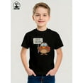 thumbnail image 2 of MAWOTEA Taco Lovers Exclusive Funny Graphic T-shirt for Kids,Black Fabric 100% Cotton Made, 2 of 5