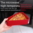 thumbnail image 3 of Pizza Leftover Storage Container Pizza Organizer Box Save Space Reusable Pizza Slicone Storage Container Blue, 3 of 8