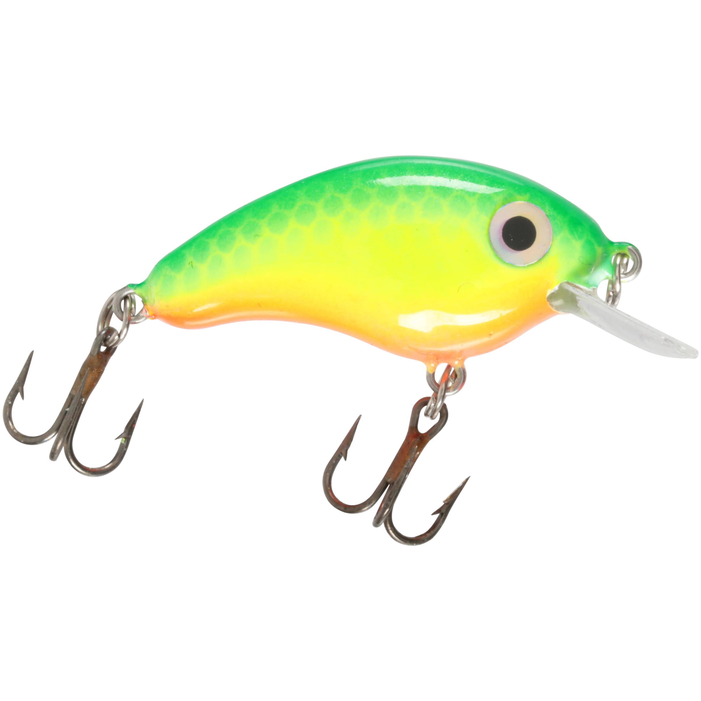 Strike King Bitsy Pond Minnow Crankbait Green Back Chartreuse Hard Bait Lure
