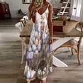 thumbnail image 3 of Easter Bunnies Rabbits Sleeveless Dress Women's Luxury Party Dress Birthday Dresses for Women, 3 of 7